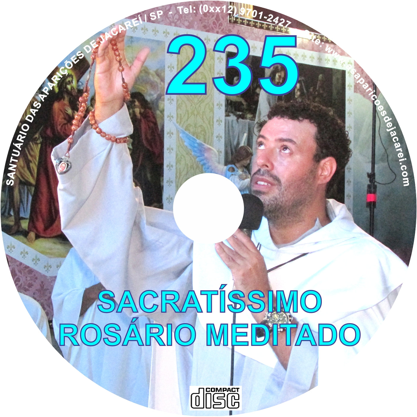 CD Rosário Meditado 235 CD Rosário Meditado 235